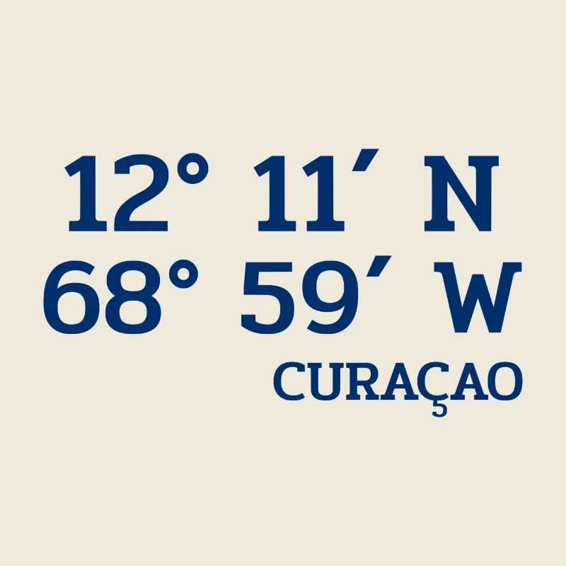 Curacao Coordinates - Coordinates - Caribbean