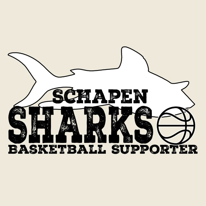 Sharks Supporter WHITE Rust