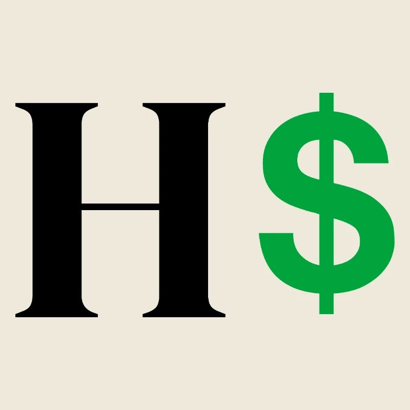 Buchstabe h Dollar
