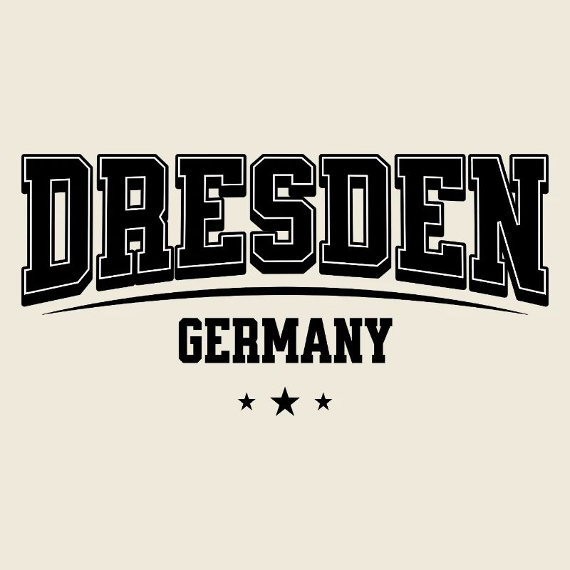 Dresden Germany Schriftzug