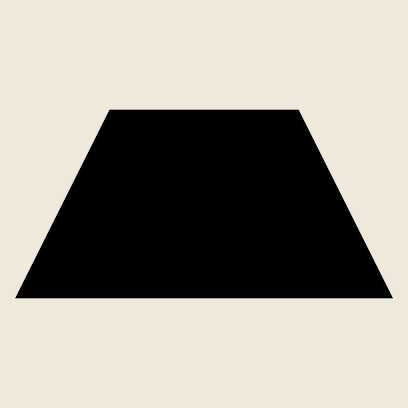 black trapezoid