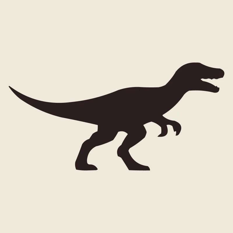 Dino Silhouette Aventurière