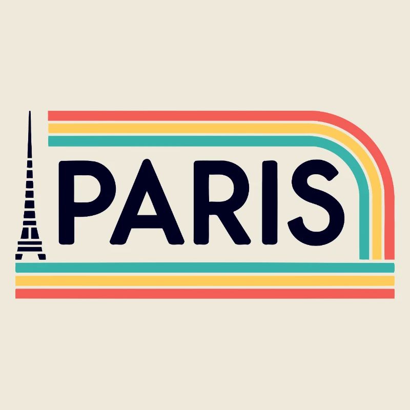 Paris Arc-en-ciel Rétro