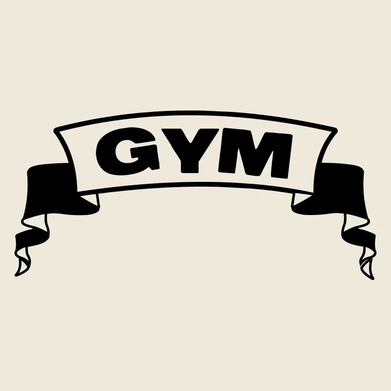 Bannière de gym gym