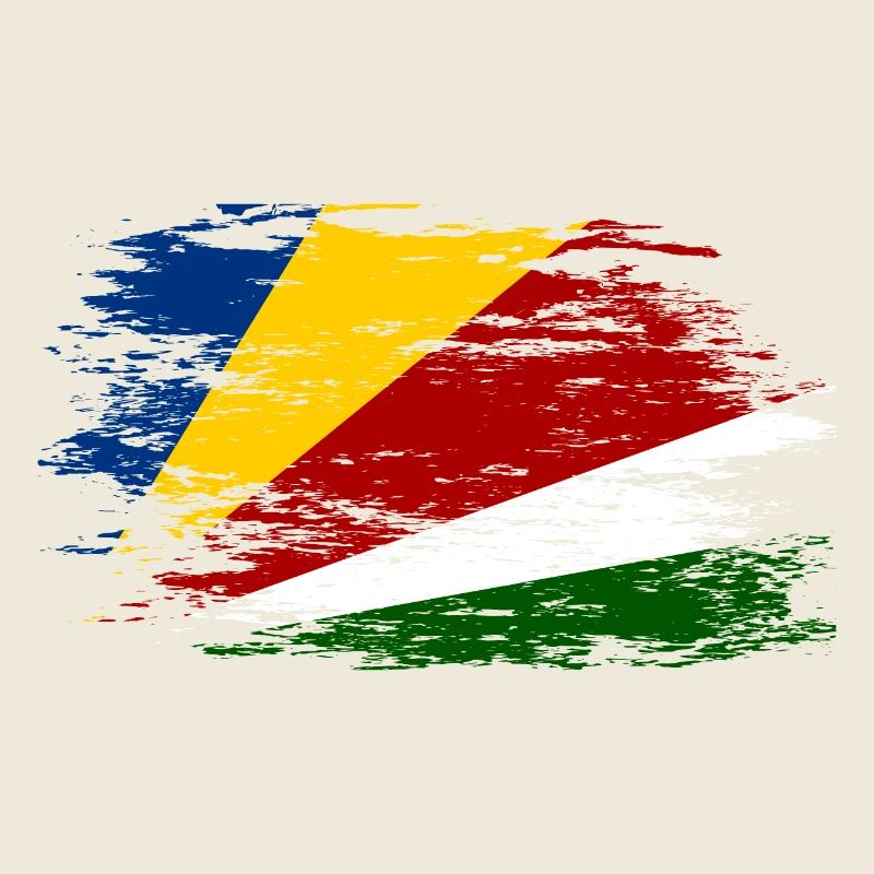 Drapeau des Seychelles utilisé