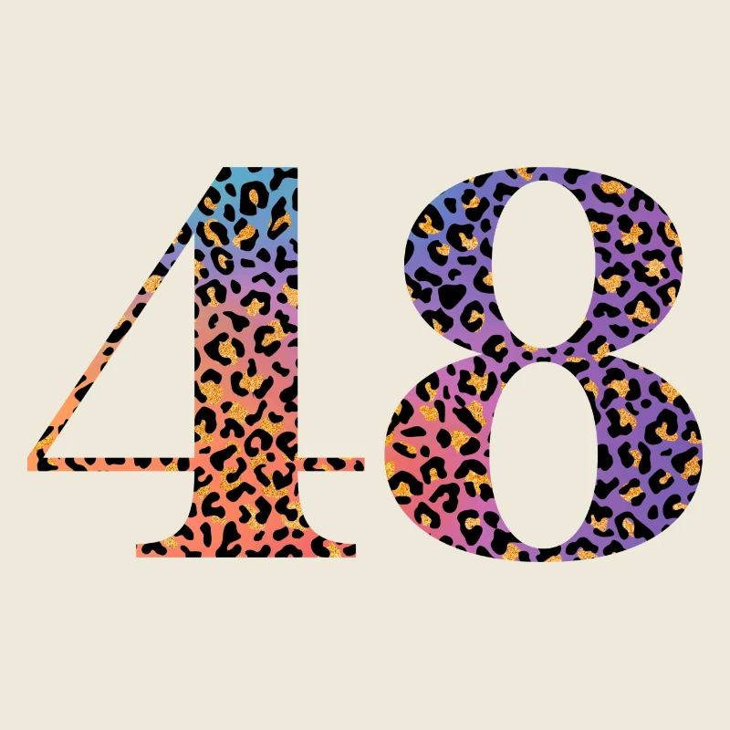 48th Birthday Leopard