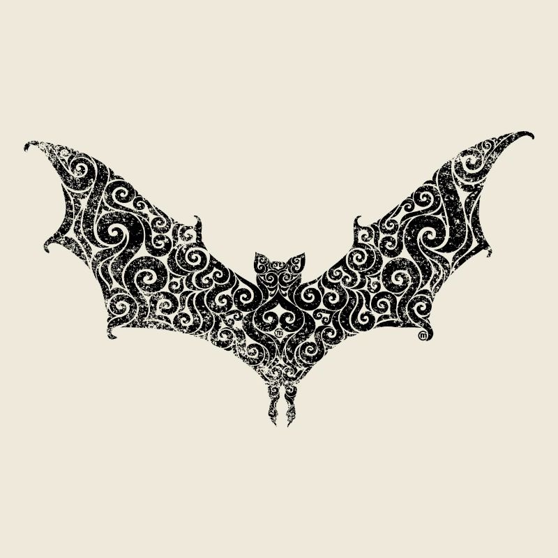 Fledermaus (verschnörkelt)