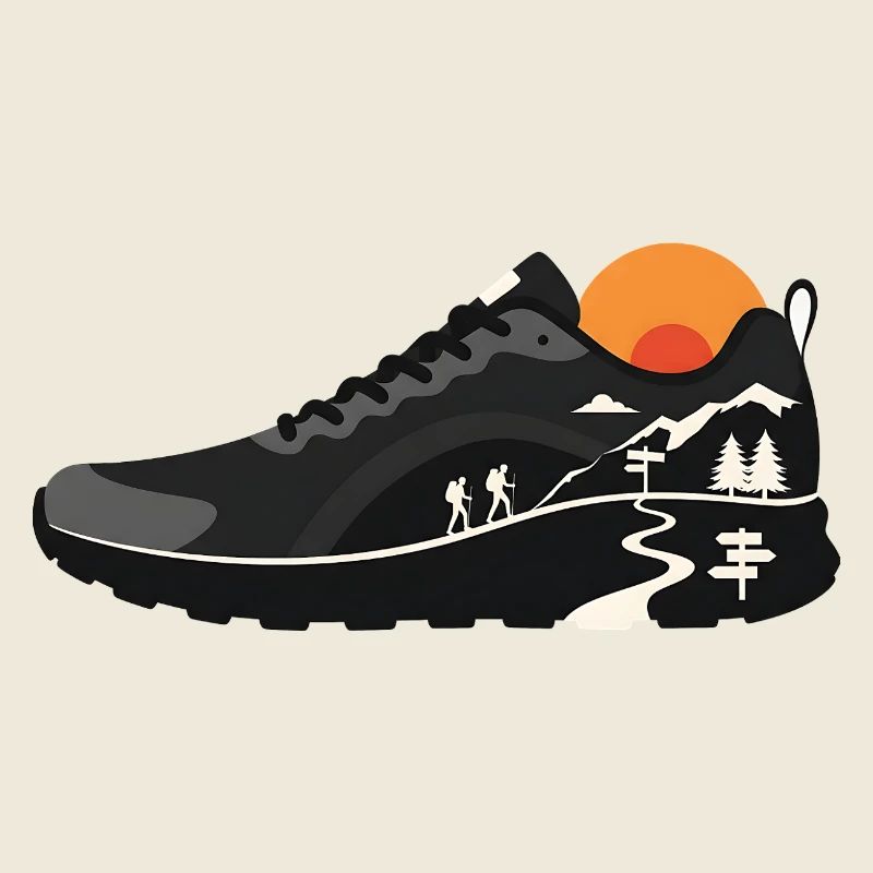Mountain Trail Wanderschuh-Design