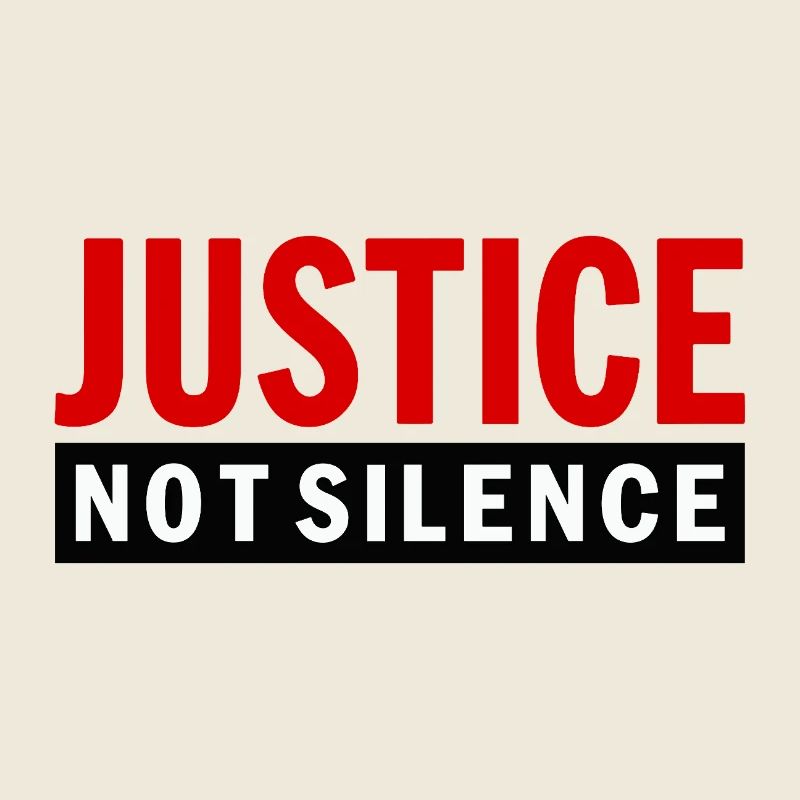 Justice Not Silence Gerechtigkeit Statement