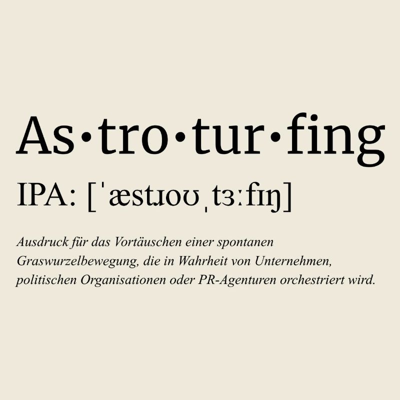 Astroturfing