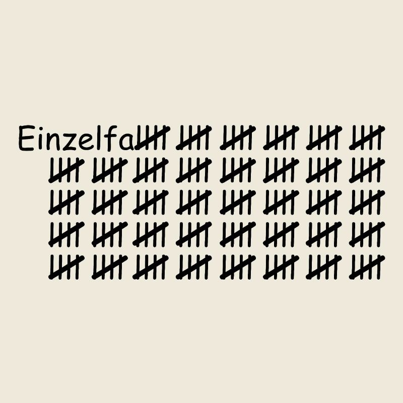 Einzelfall schwarz