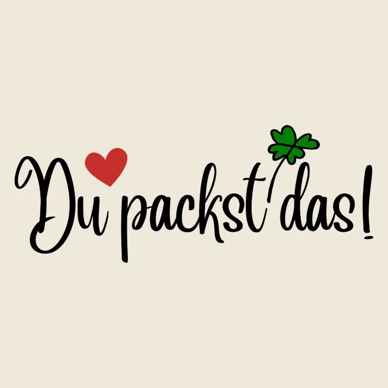 Du packst das