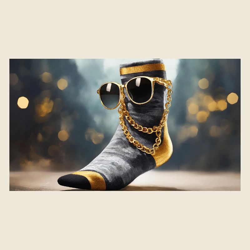 Pun ambiguous german expression – Coole Socke