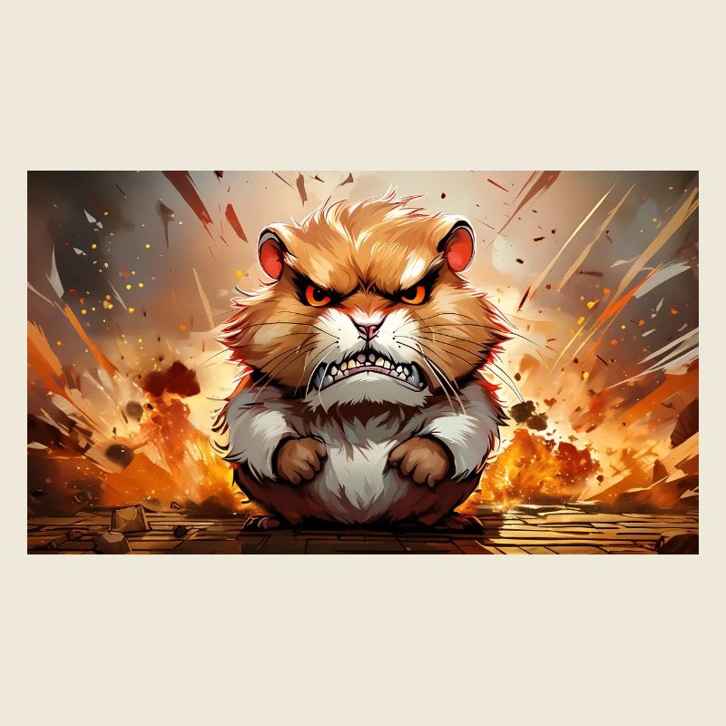 Animaux mignons - hamster