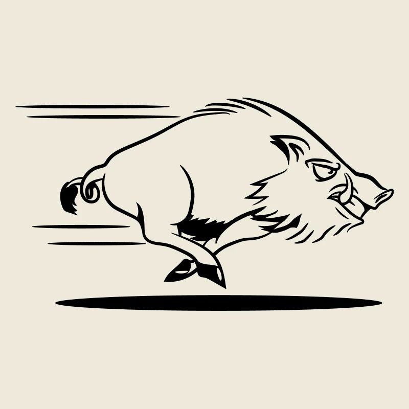 sanglier courant dangereux