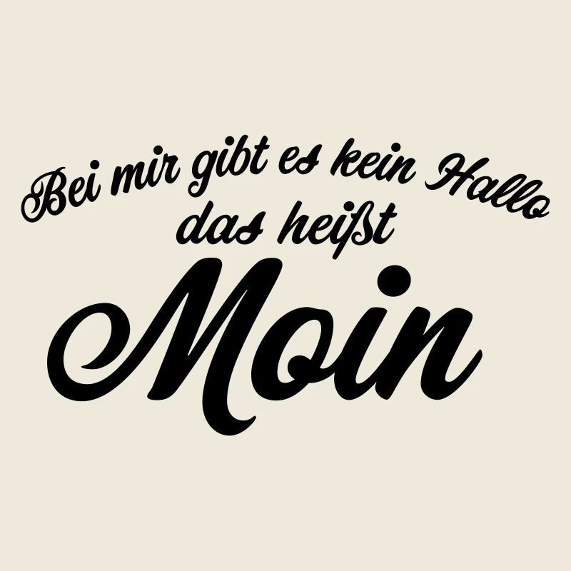 Lustiger Spruch Moin Geschenk