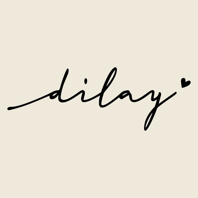 Dilay Cursive Name
