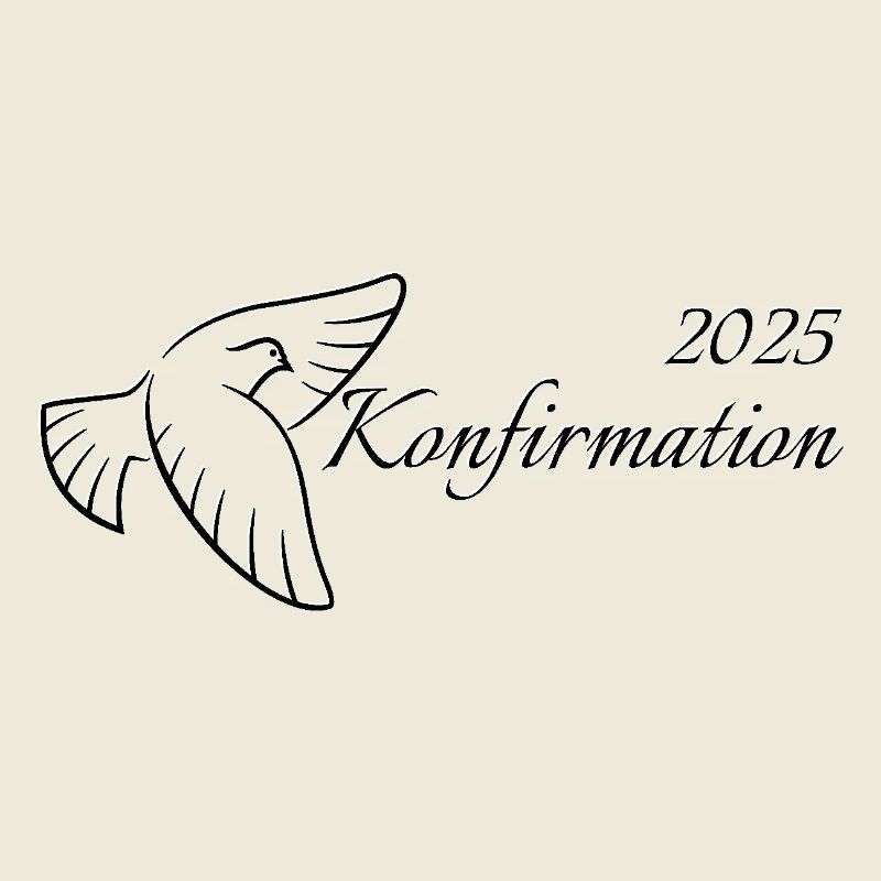 Konfirmation 2025 fliegende Taube Heiliger Geist
