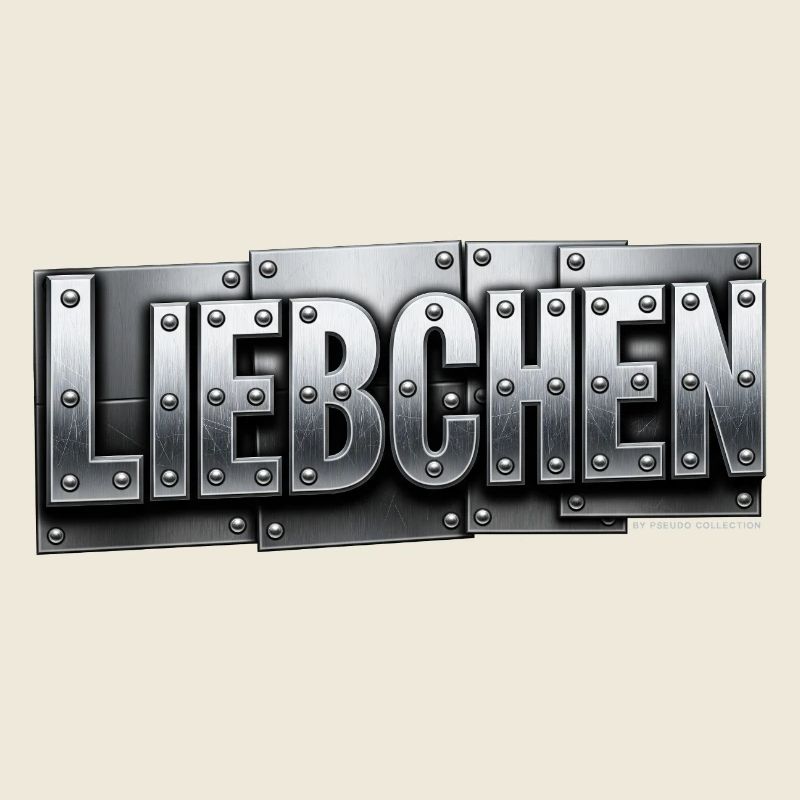 Liebchen – Typographie avec charme - Métal