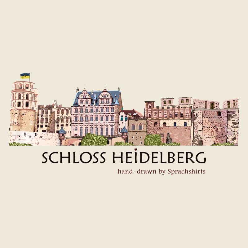 Heidelberg Castle Hand Drawing