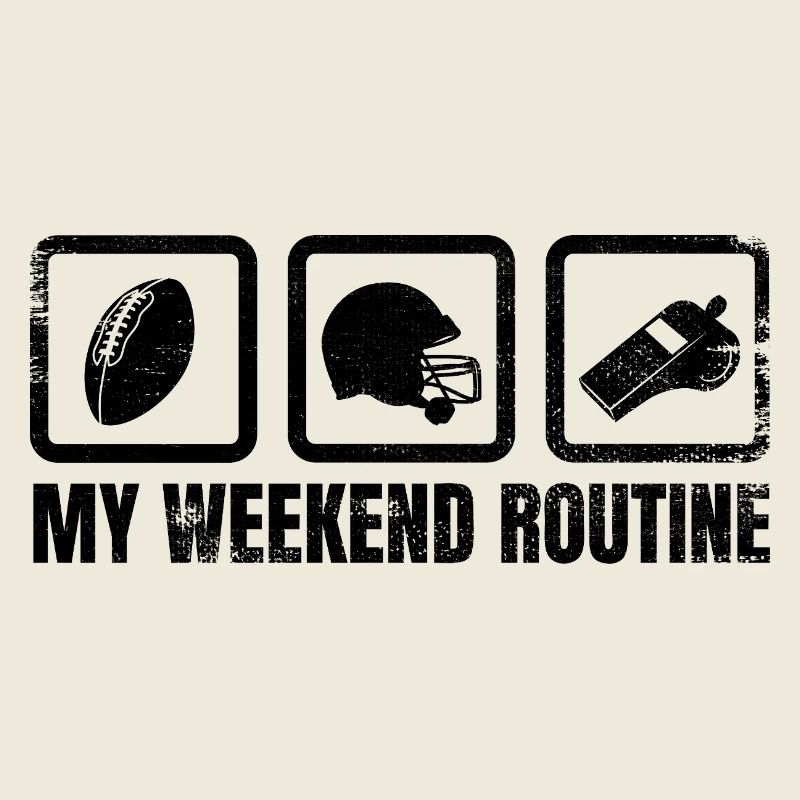 Routine du week-end de football