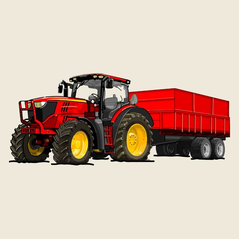 Tractor with trailer