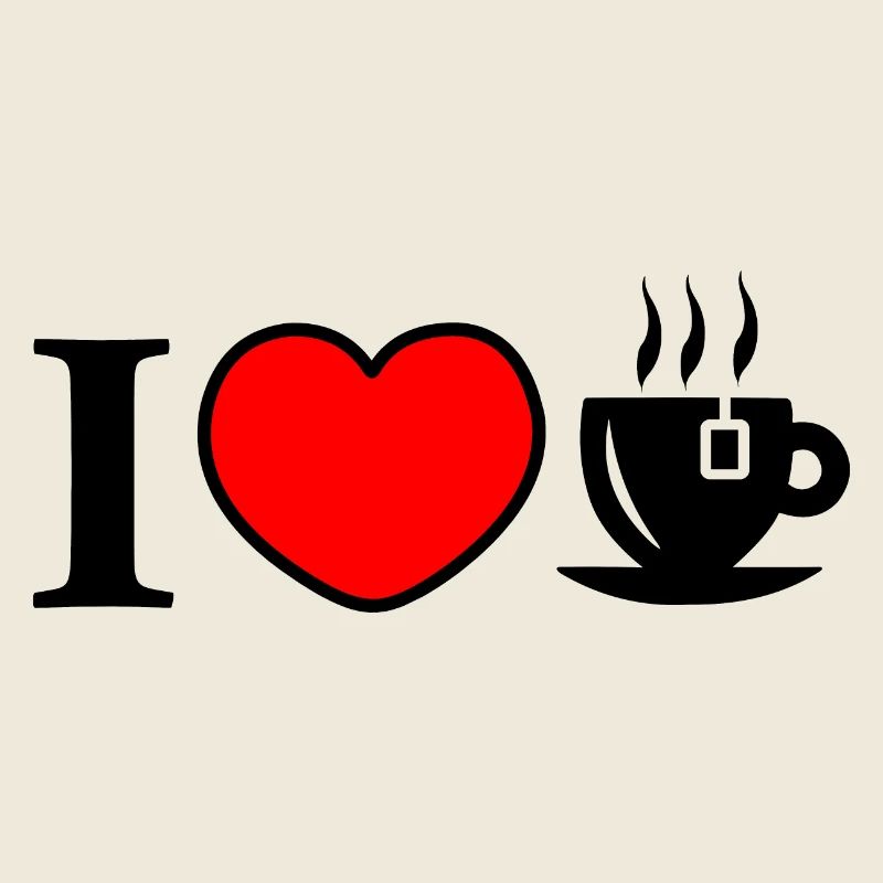 Herz und eine Tasse Tee