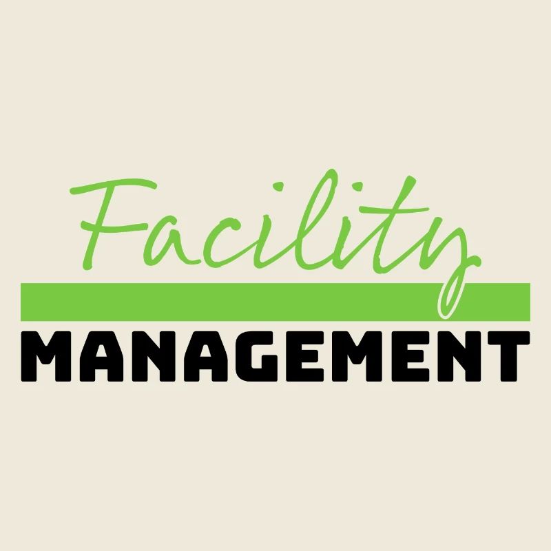 Tshirt Facility Management green schwarz