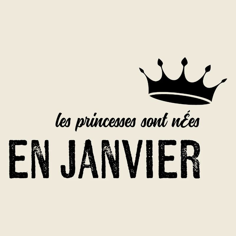 Les Princesses Sont Nées En Janvier Anniversaire
