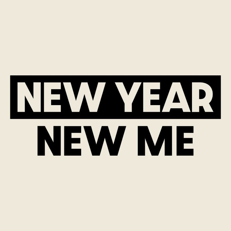 Neujahr Neues Ich