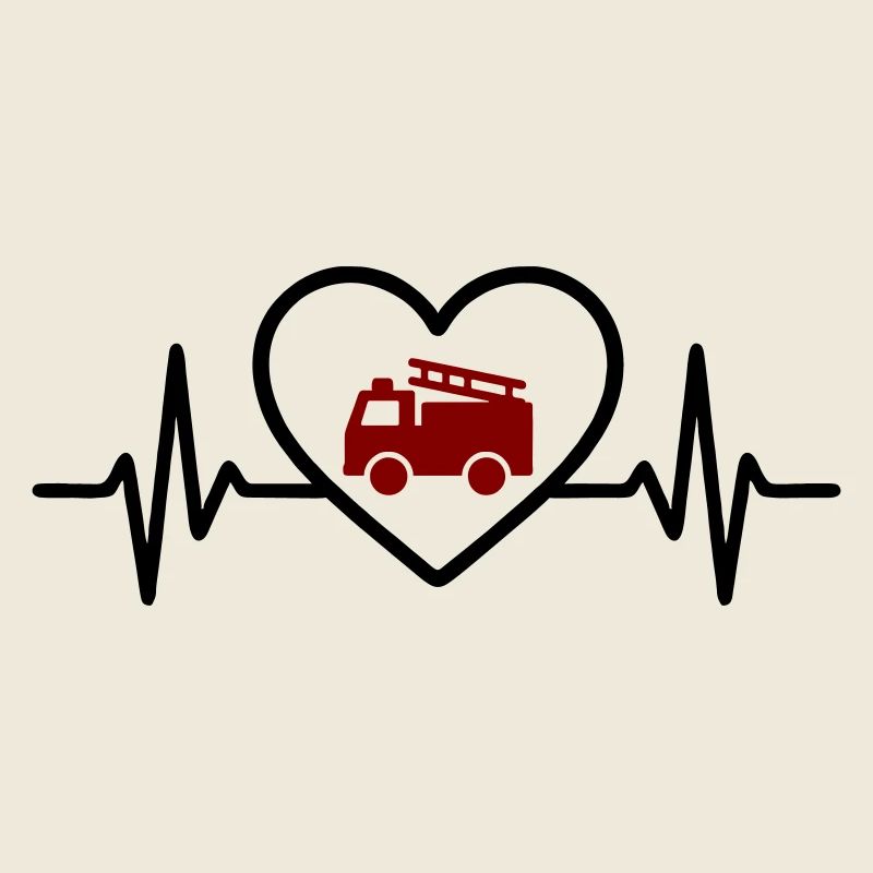 Camion de pompiers Heart