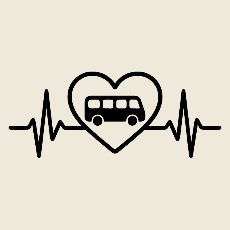 Chauffeur de bus Heart