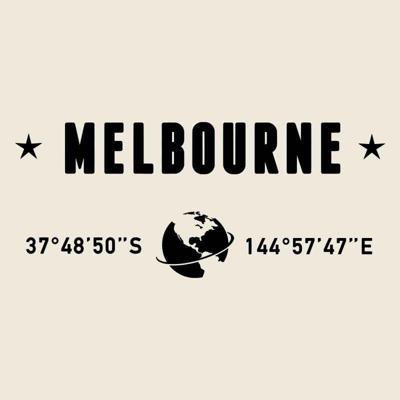 Melbourne Australia Coordinates Planet Earth