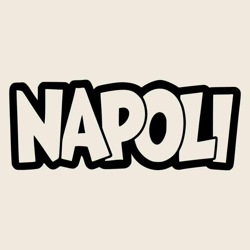Lettrage de Naples