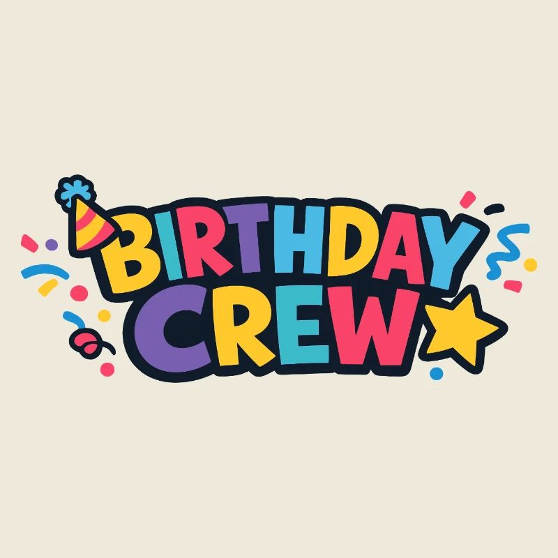Birthday Crew Farbexplosion