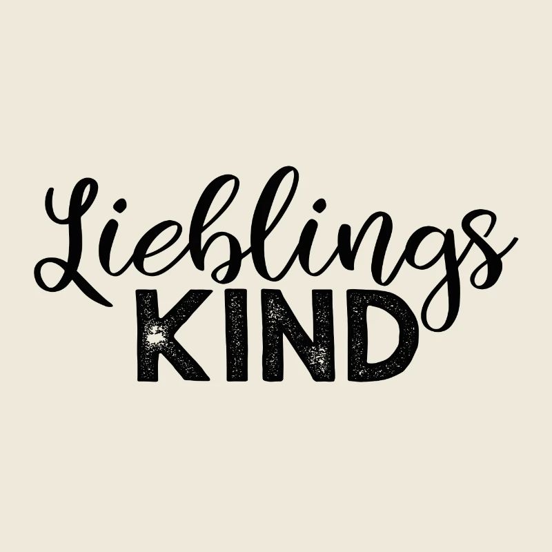 Lieblingskind - schwarz