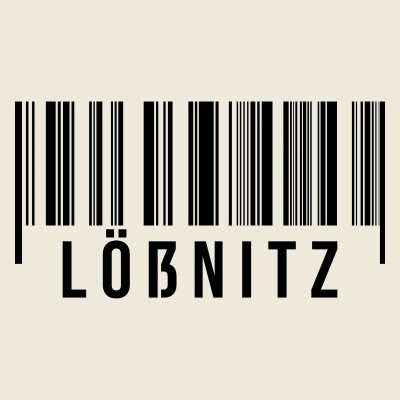 Erzgebirge Strichcode Lößnitz