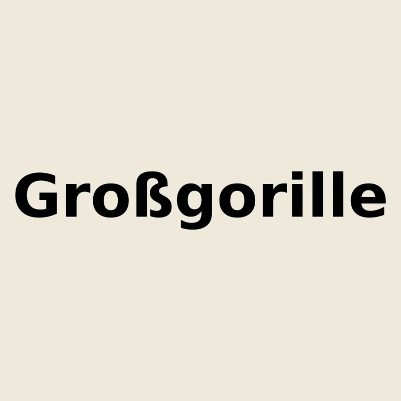 Großgorille