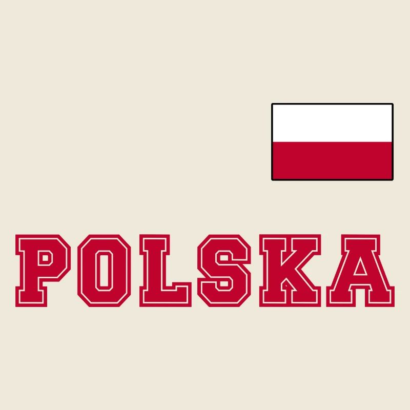 Look maillot de la Pologne – POLSKA avec drapeau