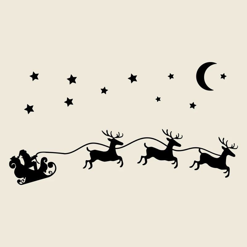 weihnachtsmann weihnachten schlitten