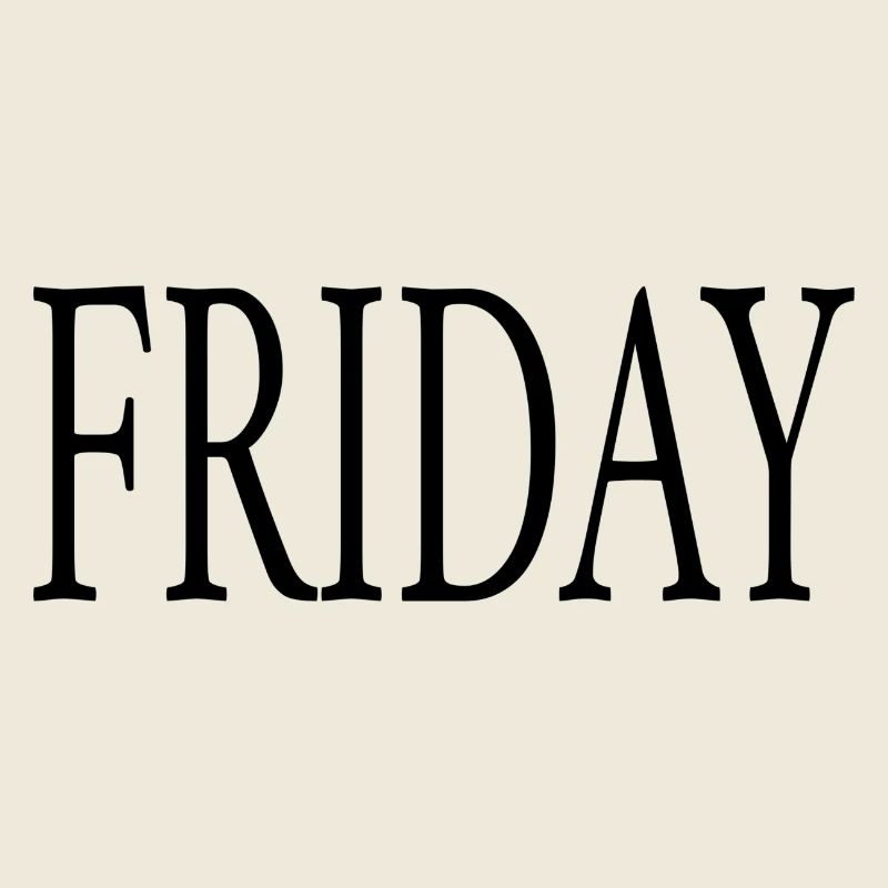 Friday Freitag Wochenende