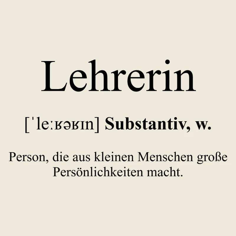 Lehrerin Definition Dictionary