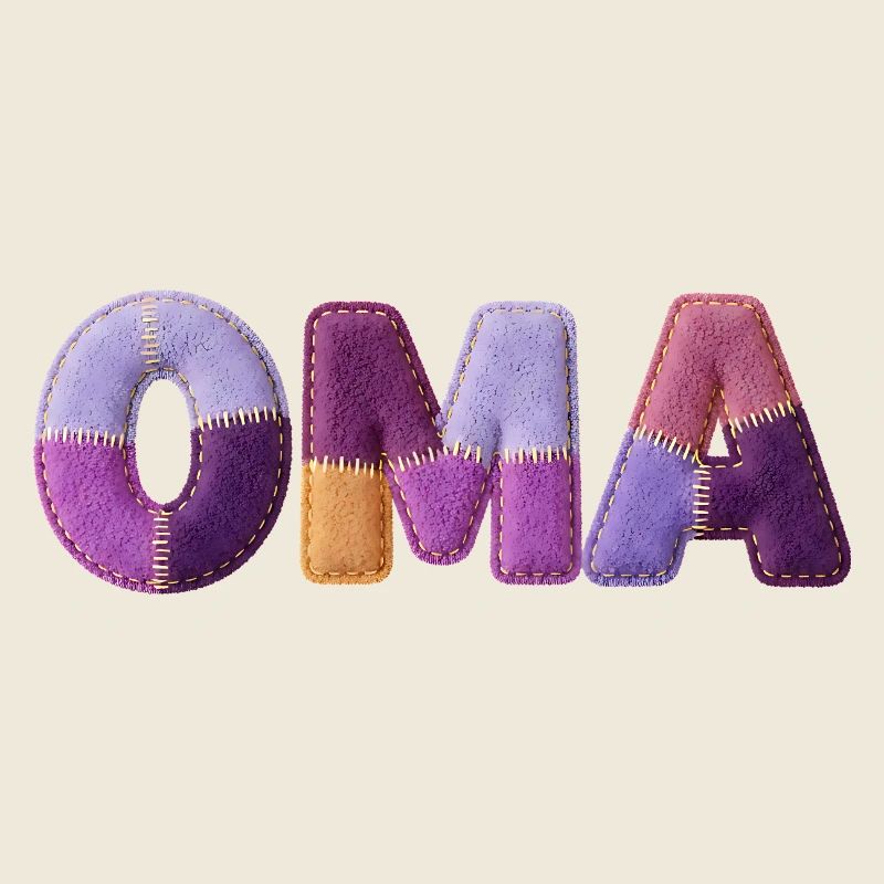 Grand-mère Patchwork Letters : Tendance majeure