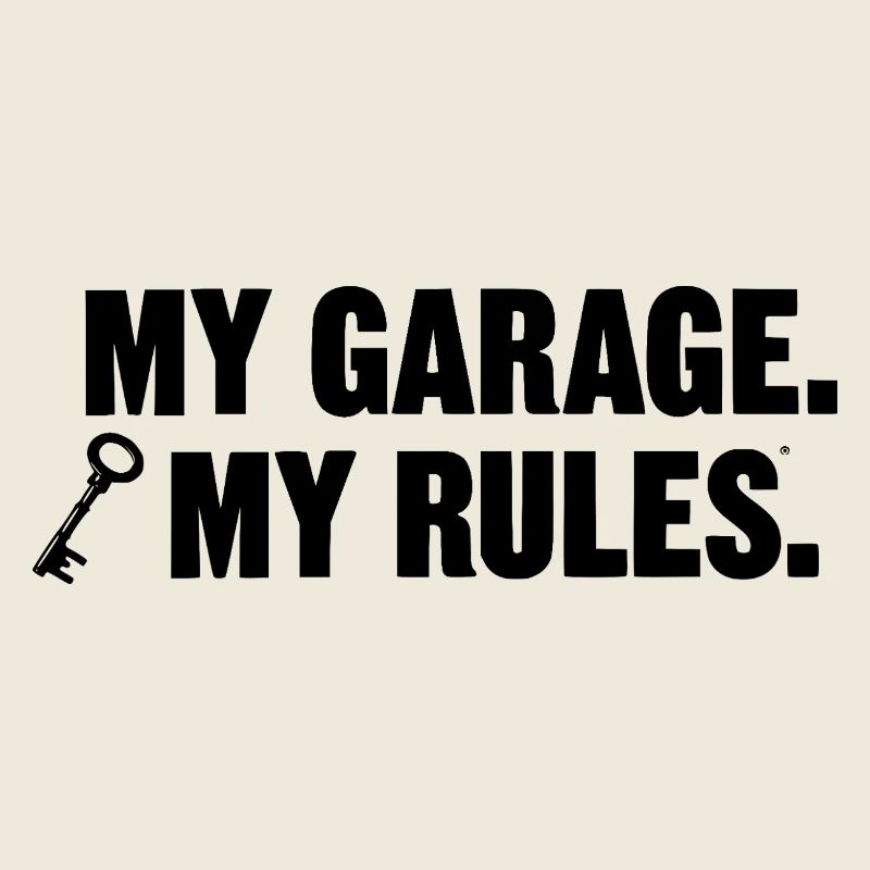 mon garage, mes règles