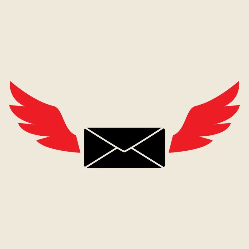 Express Mail Envelope Winged Post
