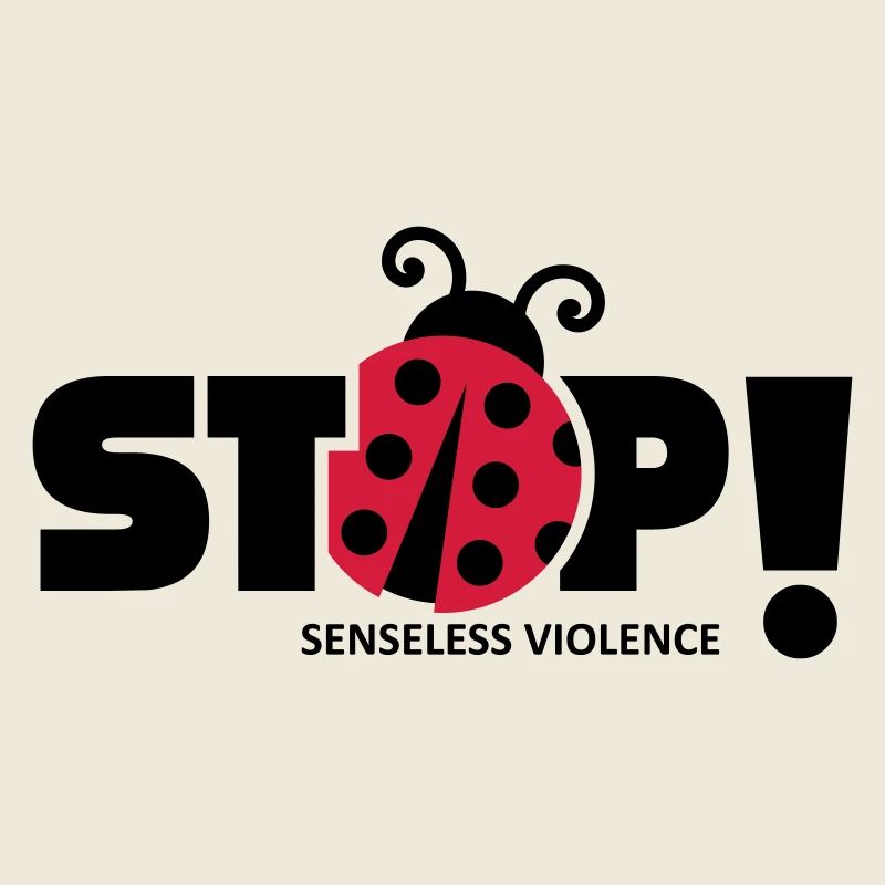 Stop senseless violence. Senseless violence,