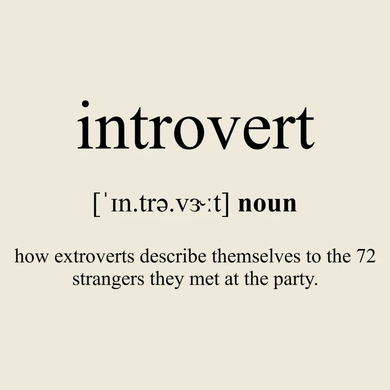 Introvert Definition Dictionary