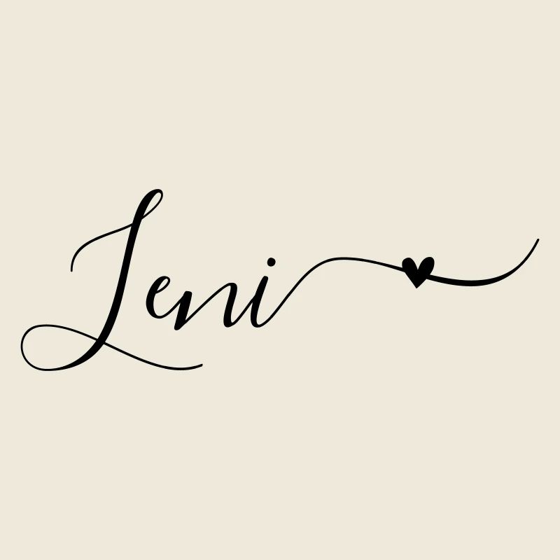Leni Prénom Décoratif