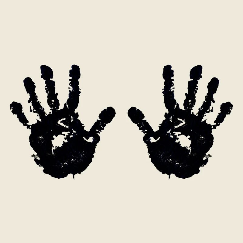 Handprint - black