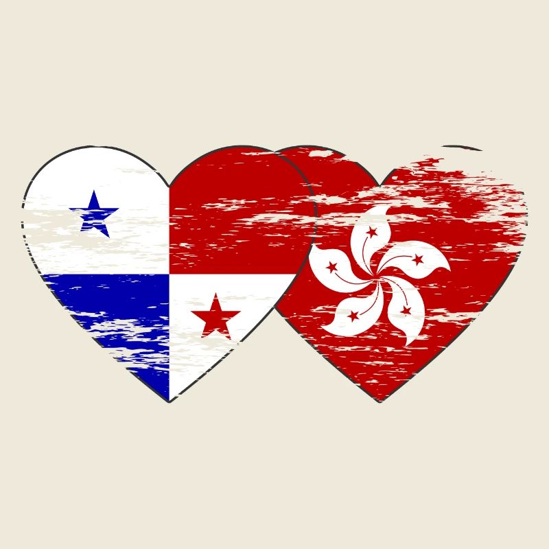 Panama Drapeau de Hong Kong utilisé